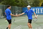 Men's Tennis vs Stonehill  Wheaton College Men's Tennis vs Stonehill College. - Photo by: KEITH NORDSTROM : Wheaton, Tennis